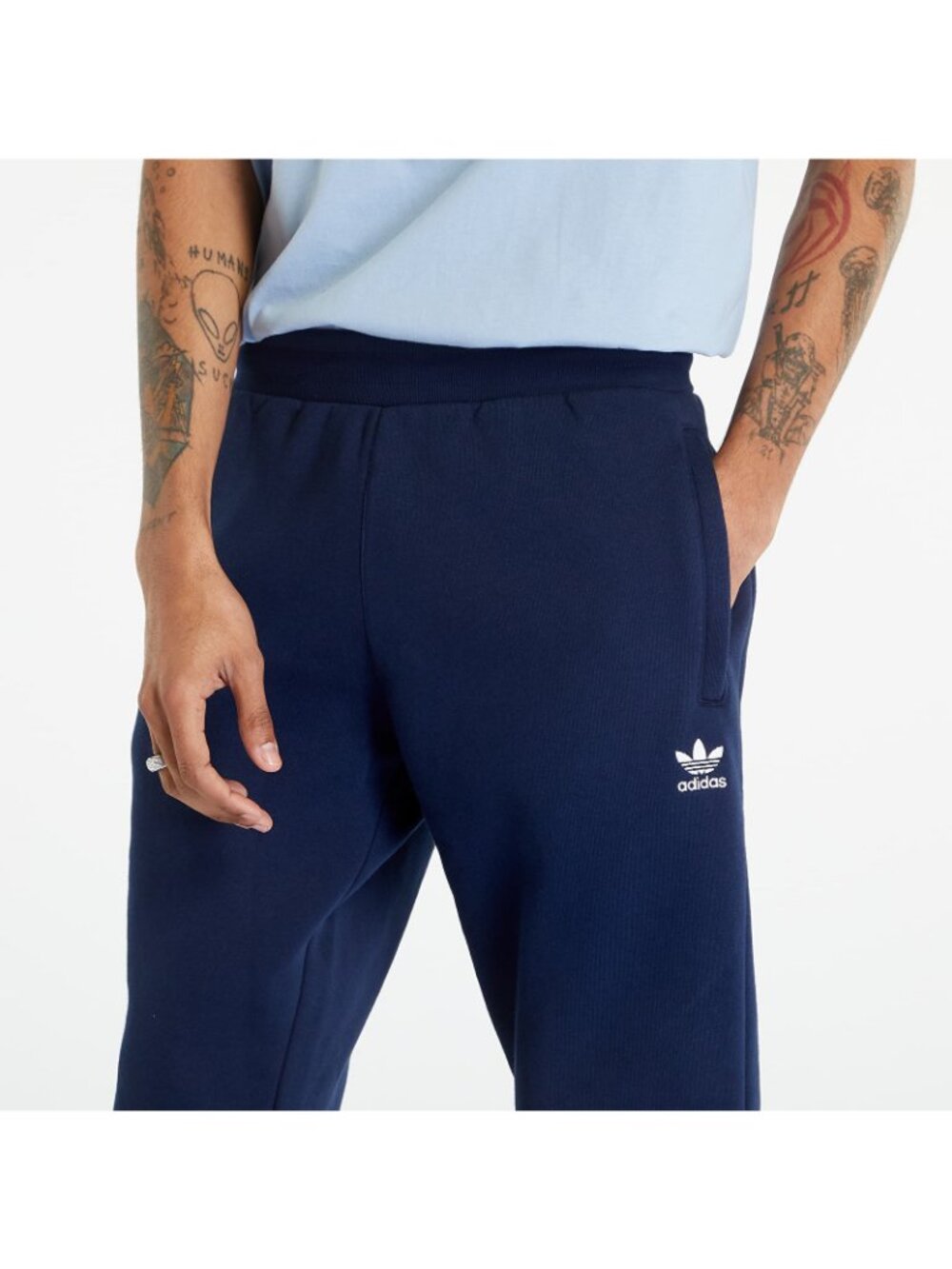 Adidas Men's Originals Essentials Pants BLUE Size XL NEW WITH TAGS! - Picture 3 of 5